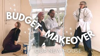 Getting our new house ready to move in | Low Budget Makeover &amp; Channel Update