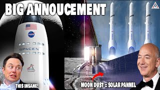 Blue Origin makes a big lunar announcement that shocked SpaceX \& Elon Musk