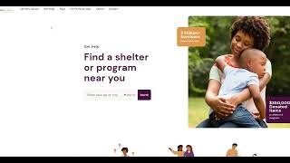 DomesticShelters.org Redesign Walkthrough