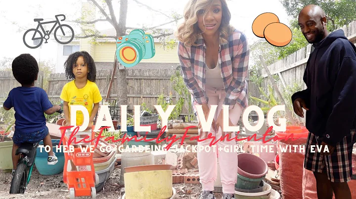 DAILY VLOG|To HEB We Go+Gardening Jackpot+Girl Tim...
