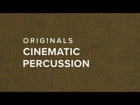 Originals: Cinematic Percussion — Available Now!