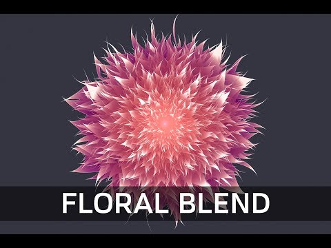 Advance use of Effect Tools and Blend Tool - ( Floral Design - Illustrator Tutorial)