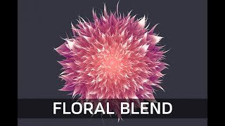Advance use of Effect Tools and Blend Tool  ( Floral Design  Illustrator Tutorial)