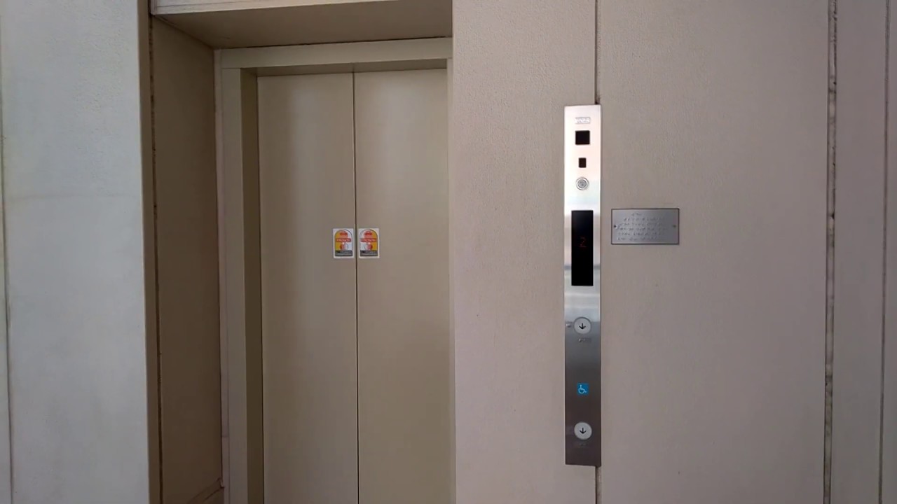 HAPPY ELEVATOR! 小手指タワーズ1 日立製エレベーター HITACHI Traction Lift/Elevator Saitama Japan