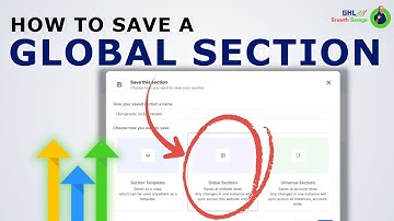 Lost your Header? Use This GoHighLevel Global Section Trick!