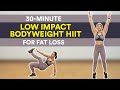 30-Minute Low Impact Bodyweight HIIT for Fat Loss | Joanna Soh