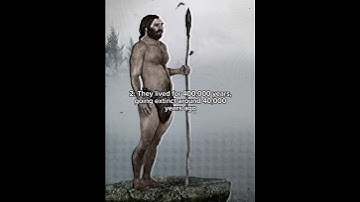10 mind blowing facts about the Neanderthals #prehistoric #earlyhumans #iceage