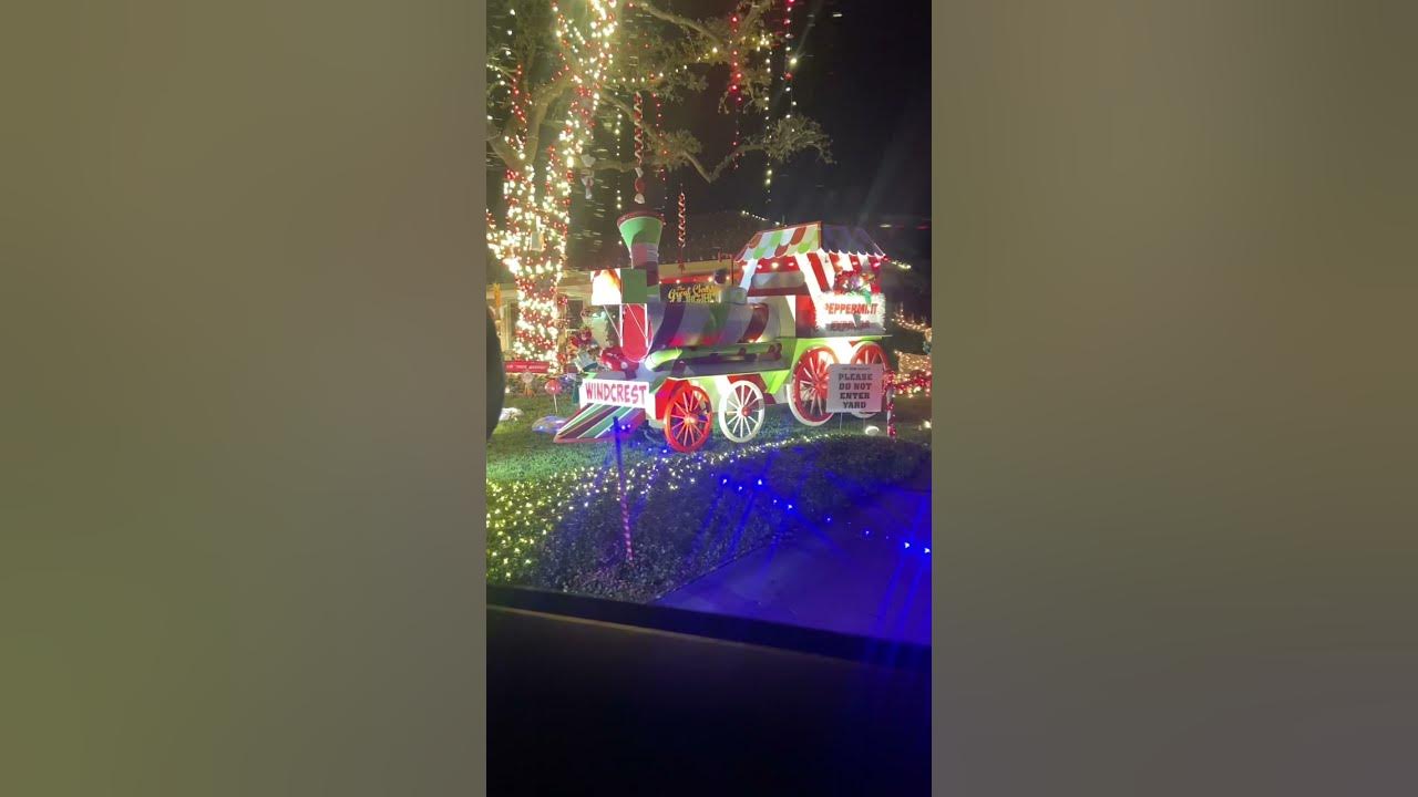 Windcrest Christmas lights 2021 YouTube