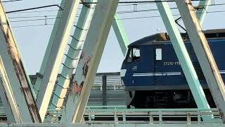 DD200単機のスジ1094レ鹿島貨物EF210桃太郎新塗装119号機