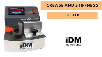 Crease & Stiffness Tester C0039 I Packaging testing