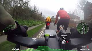 AC - Chineway | 44.44 miles on a Giant TCR SL (26 Feb)