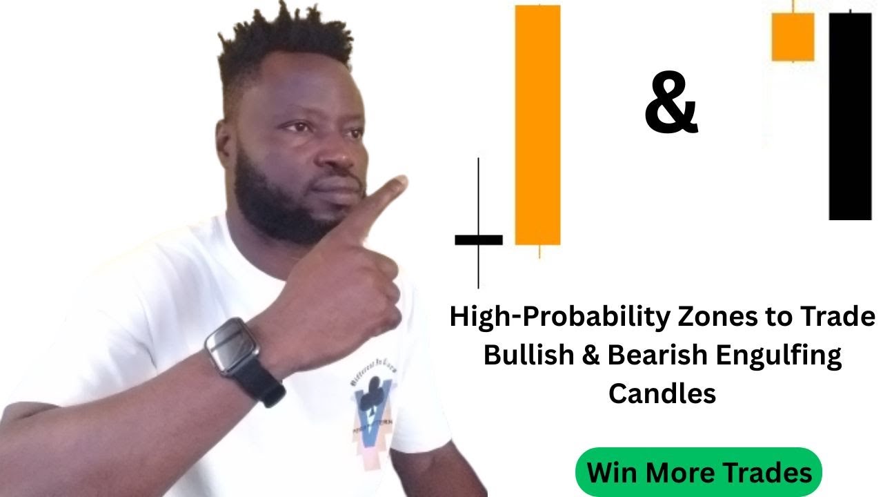 Наиболее вероятные зоны для торговли на бычьих и медвежьих поглощающих свечах.