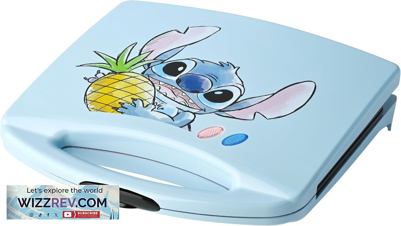 Select Brands Disney Lilo & Stitch Grilled Cheese Sandwich Maker Kitchen