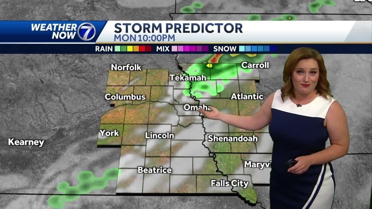 Few chances for showers and storms Tuesday - YouTube