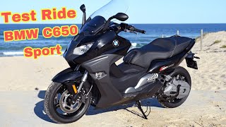 Test Ride: BMW C650 Sport سكوتر سبورتيف