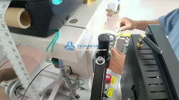 IPC Controlled Cable Label Printing and Folding Machine, Wire Label Print & Fold Machine with IPC