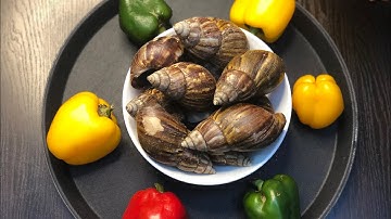 How To Remove Snail Shell And Slime Using Just Hot Water And Lime | Debs Cooking Tips