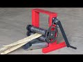 How To Make A Sugarcane Juice Machine | Simple Homemade Mini Sugarcane Juice Machine | DIY