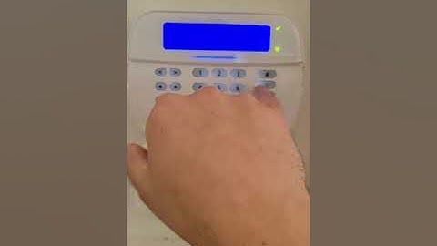 Operating a DSC Neo keypad