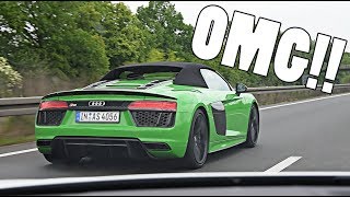 My Top Speed Autobahn Run!! *New Audi R8 Spyder*