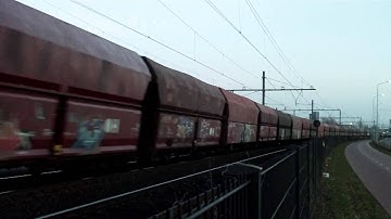 Coal Train DB Schenker Rail with 4 Electric Locomotives Class189
