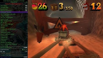 [Former WR] Crash Bandicoot: The Wrath of Cortex Any% Speedrun in 1:14:51/51:52 (w/o Loads)
