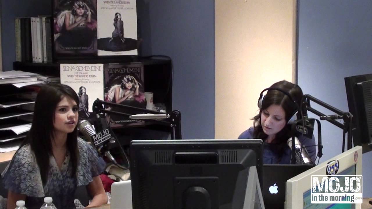 Selena Gomez in Studio - Mojo In The Morning - Channel 955 - Video 2 of ...
