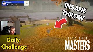Insane Throw in for Eagle! Disc Golf Masters Daily Challenge