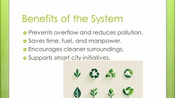 SMART WASTE MANAGEMENT SYSTEM PROJECT DEMONSTRATION VIDEO