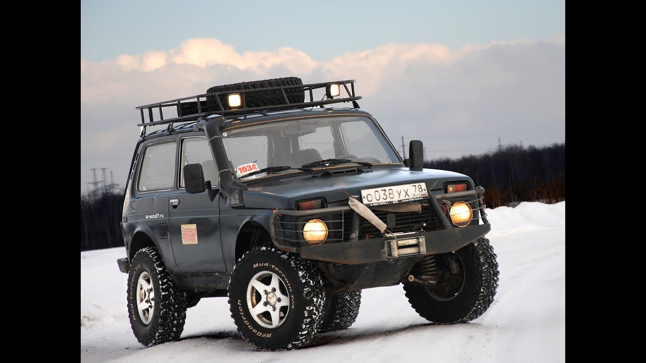 Оригинальный тюнинг нивы - YouTube