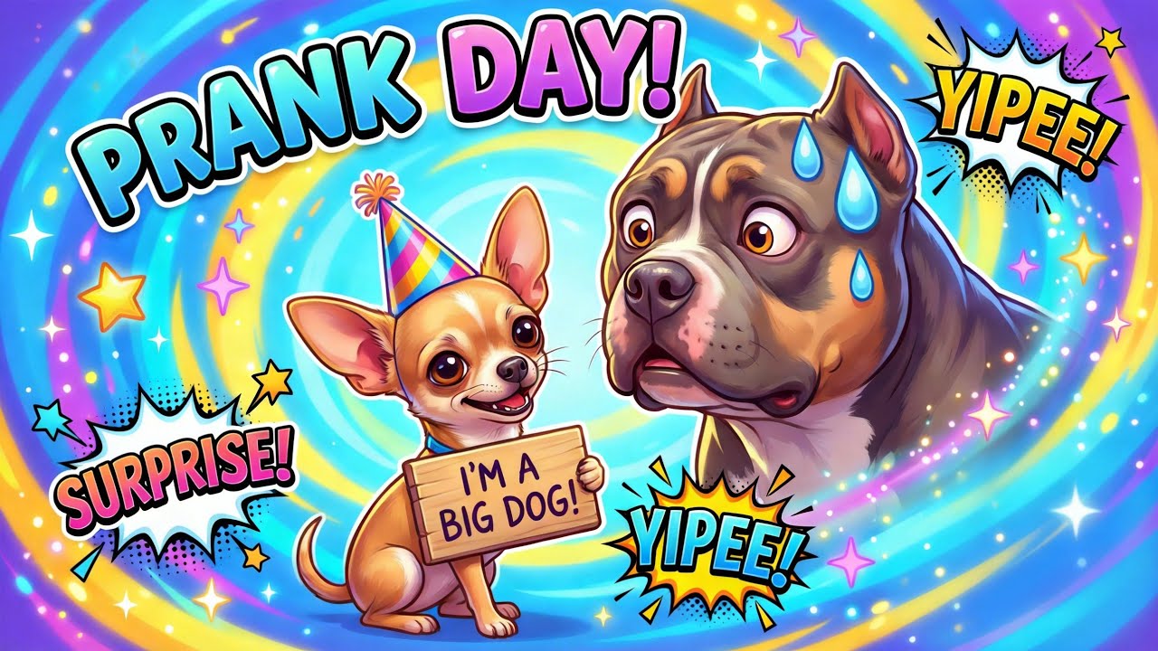 Rottweiler vs Chihuahua | Who Wins the Stare Down? Funniest Pet Battles Ever 🐕‍🦺 vs 🐾