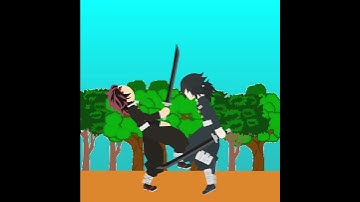 tanjiro vs rui kangura if it went differently (old animation)