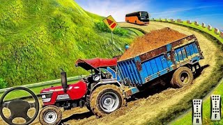 Real tractor pulling simulator game - Indian tractor transport simulator #androidgames screenshot 5