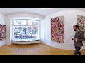 360 gallery visit guillaume sebag  gebrllte ausstellung  galerie akonzept 4k by artberlin