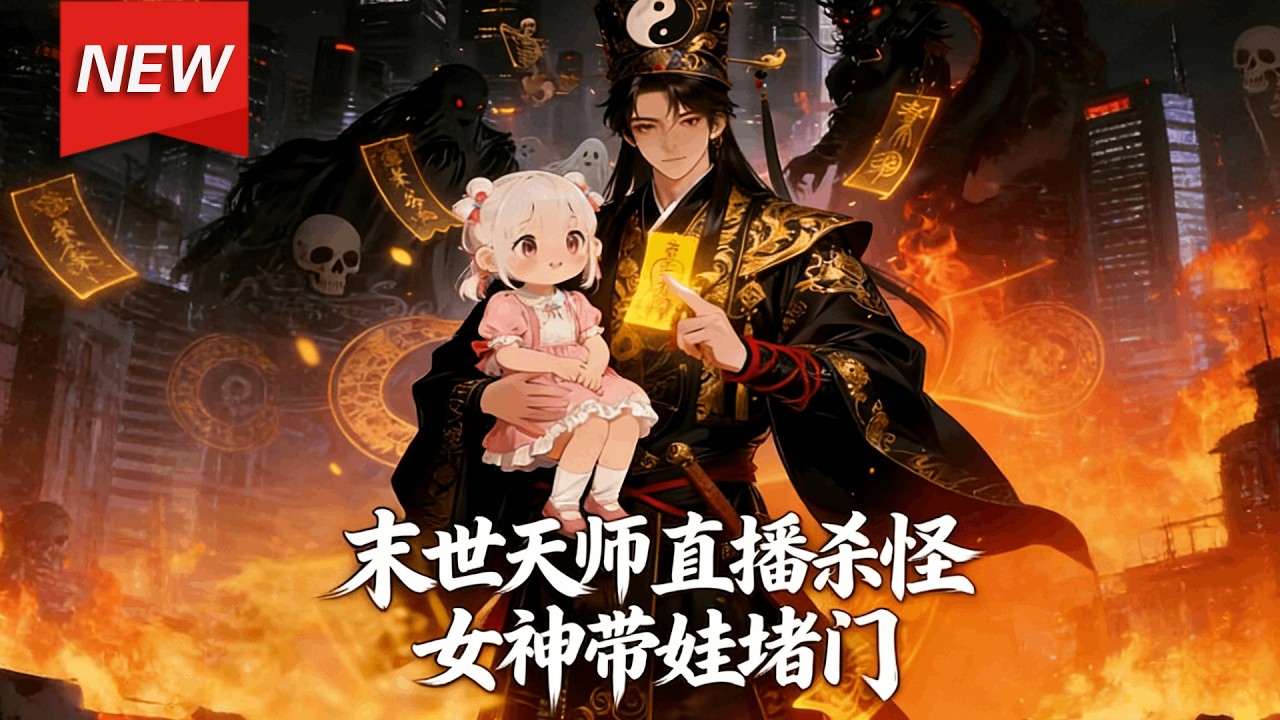 MULTISUB📢新番上线《末世天师直播杀怪，女神带娃堵门》第1~70集丨末世天师张浩天魂穿现代落魄艺人，“天降”女儿苏小晓。为抚养女儿、偿还原主因果，重拾天师本领开启直播算命驱邪！#破晓动漫社