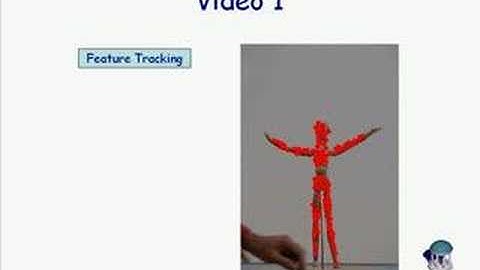 3D articulated motion from 2D video