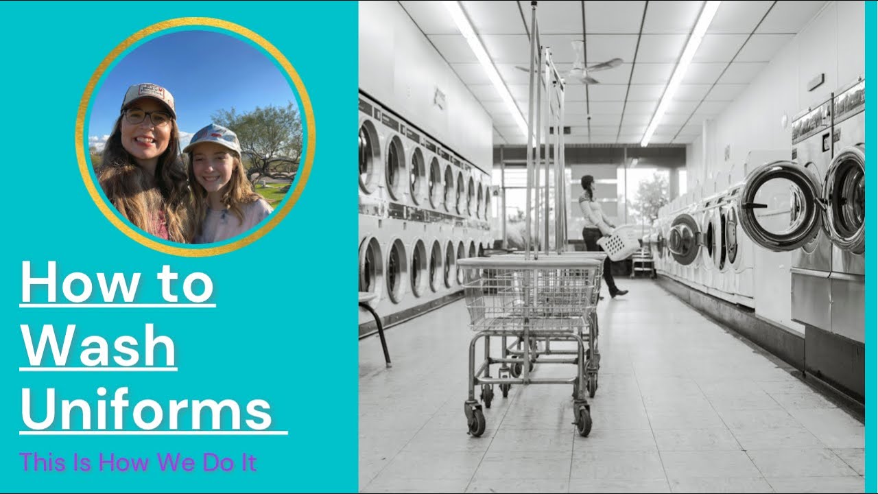 How To Wash Uniforms in a Laundromat YouTube