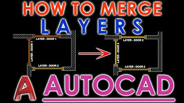How to Merge Layers in AutoCAD, How to delete used Layers in AutoCAD - Hindi Tutorial