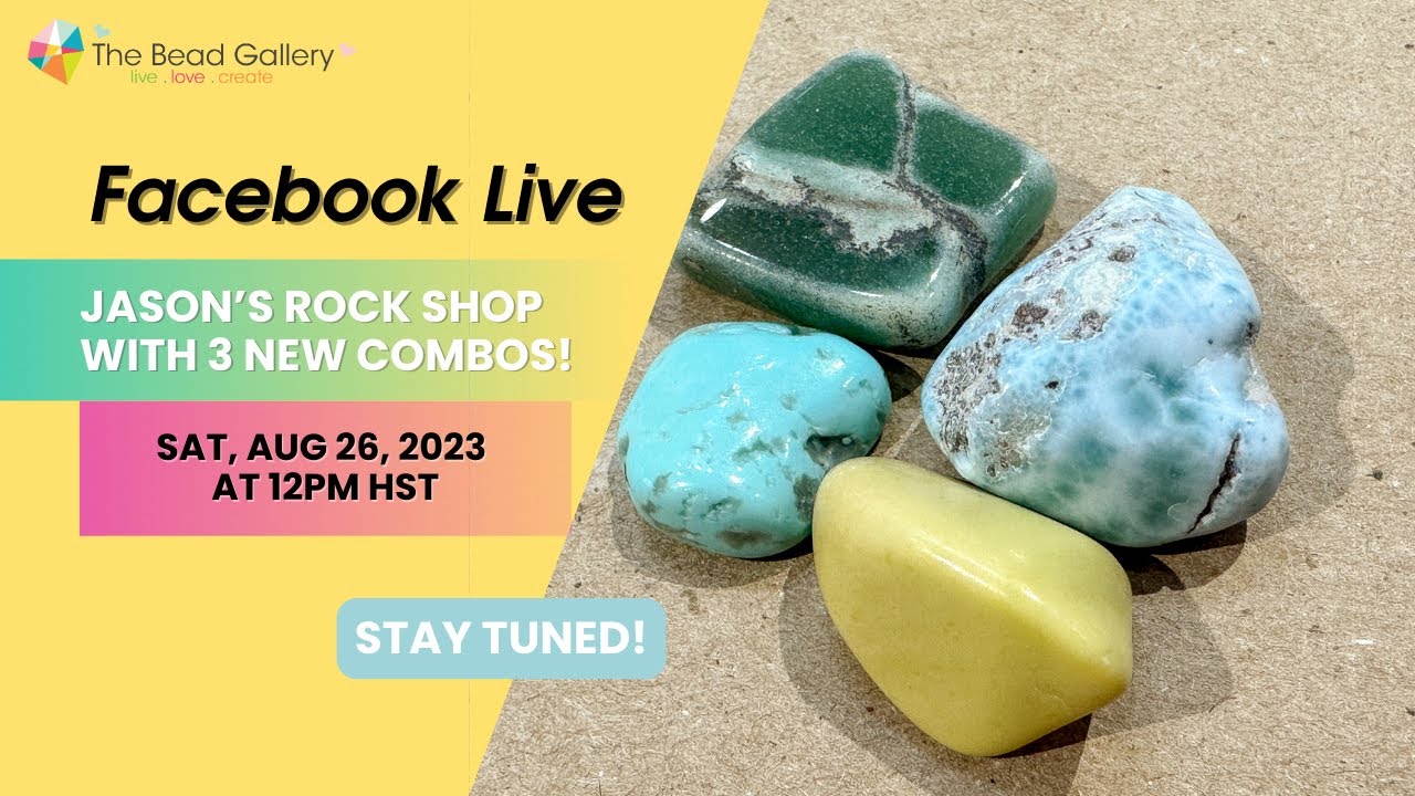 Facebook Live: Jason’s Rock Shop with 3 New Combos!