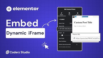 Add Dynamic ACF iFrames in Elementor – Auto-Embed with Custom Fields