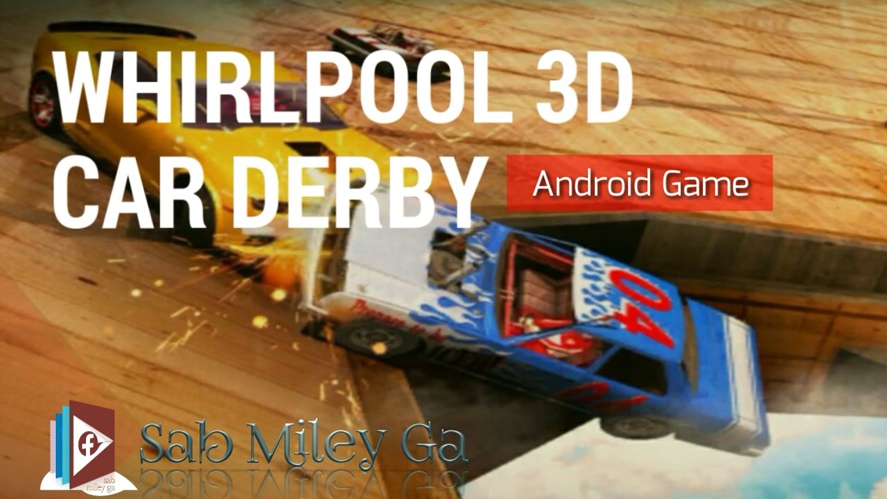 Gameplay Whirlpool Car Derby 3D, Android Game