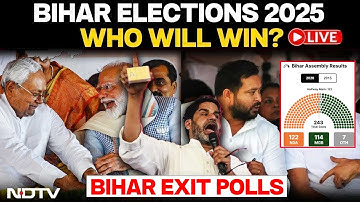 Bihar Exit Poll LIVE | Bihar Election Exit Poll | Axis My India Exit Poll | Exit Poll LIVE