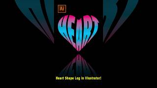 How to Design a 3D Heart Logo in Illustrator!