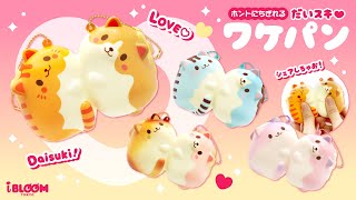 だいスキワケパン〈ニャンパン&ワンパン〉 – i-BLOOM SQUISHY OFFICIAL