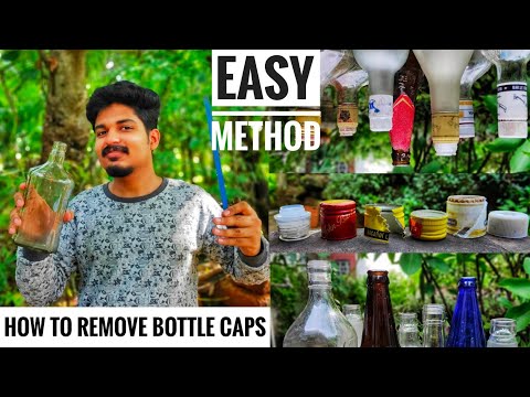 How to remove bottle cap/ Nozzle/ how to remove liquor bottle