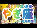 【山羊座】 2025運勢 こんな展開もう二度と出ない!!!!! #カードリーディング