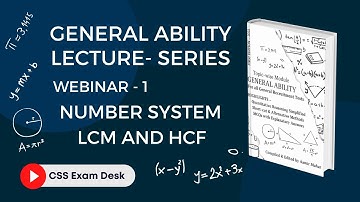 Number System & LCM and HCF | FPSC and PPSC General Recruitment Tests