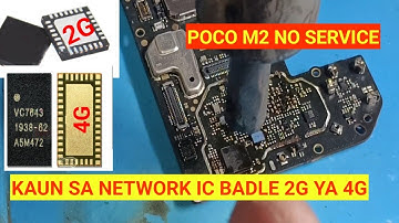 POCO M2 NO SERVICE PROBLEM SOLUTION💯