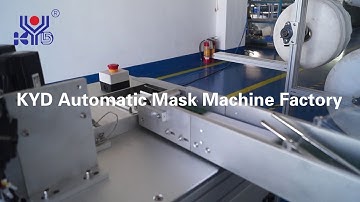 High speed one-plus-one inside earloop mask making machine