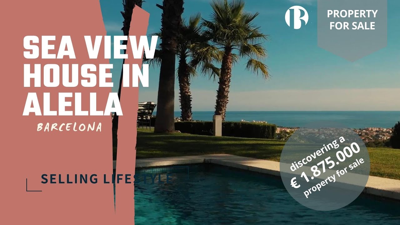 Sea view House for sale in Alella, Barcelona. Selling Lifestyle N8 I Bresson Realty Barcelona.